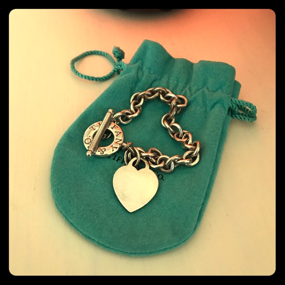 Tiffany & Co.  Heart Tag Toggle Bracelet